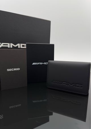 Cartera compacta AMG Mercedes-Benz Negra