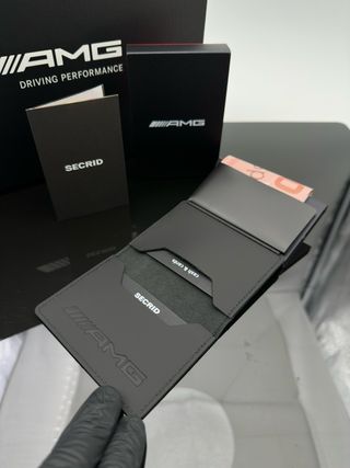 Cartera compacta AMG Mercedes-Benz Negra