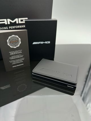Cartera compacta AMG Mercedes-Benz Negra