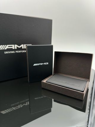 Cartera compacta AMG Mercedes-Benz Negra
