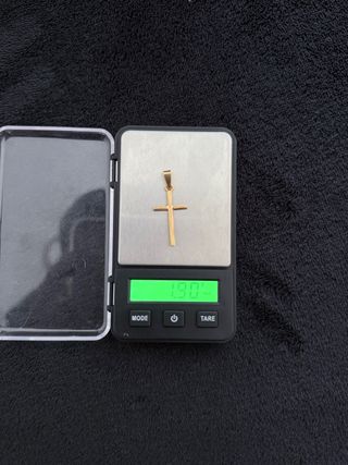 Colgante Cruz Oro 18k