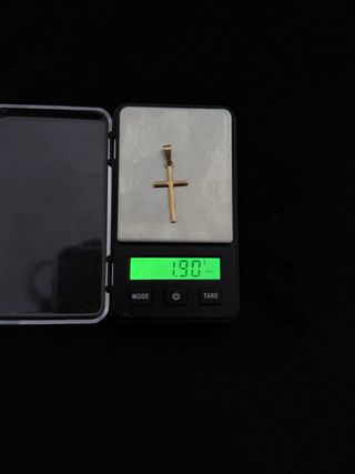 Colgante Cruz Oro 18k