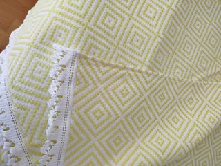 Copriletto matrimoniale artigianale vintage