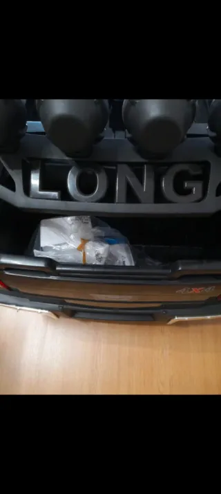 Coche Batería Niños Biplaza Negro buen estado