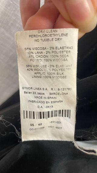 Americana Javier Simorra Raya Negra