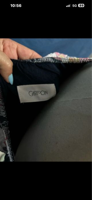 Camisa Cartoon floral talla L