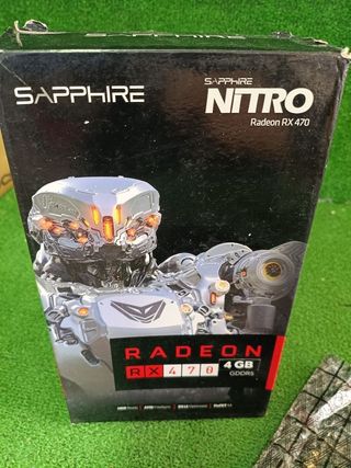 Sapphire Nitro RX 470 8GB GDDR5 Tarjeta Gráfica