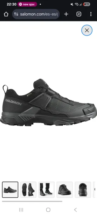 Salomon X Ultra 5 Wide Gore-Tex Hombre