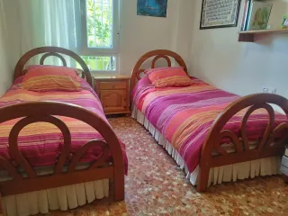 Dormitorio completo madera