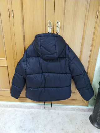 Anorak H&M niño Talla XS Negra