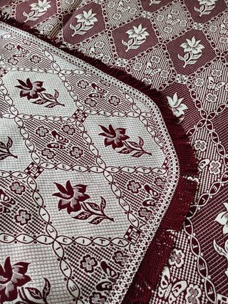 Copriletto matrimoniale artigianale