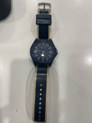 Orologio Emporio Armani AX Blu/Oro