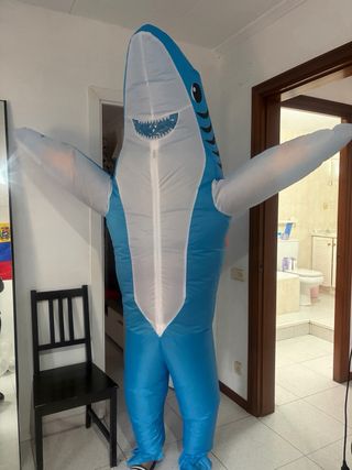 Disfraz Tiburón Inflable 1.90m