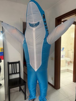 Disfraz Tiburón Inflable 1.90m