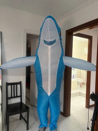 Disfraz Tiburón Inflable 1.90m