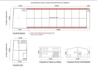 Nave industrial en alquiler en Centre en Hospitalet de Llobregat, L´