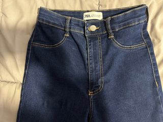 vaqueros ajustados ZARA Azules