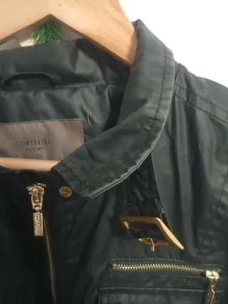 Chaqueta Cortefiel Negra Talla M