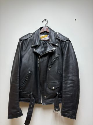 Chaqueta de Cuero Schott Perfecto Talla 44 USA