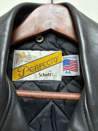 Chaqueta de Cuero Schott Perfecto Talla 44 USA