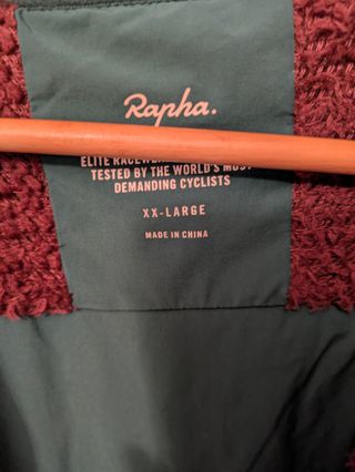 Chaqueta Rapha Pro Team Insulated en talla XXL