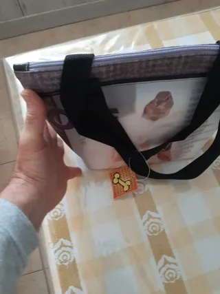 Bolso Star Import con estampado de perro