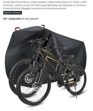 Funda impermeable para bicicleta y moto