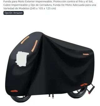 Funda impermeable para bicicleta y moto