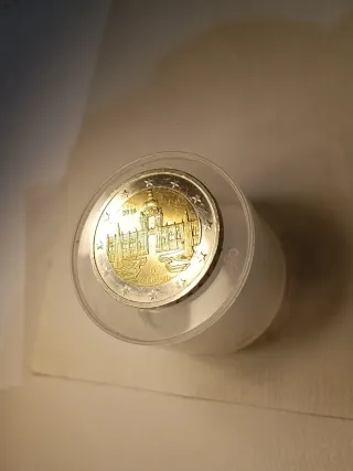 Moneta commemorativa 2€ Germania Errore