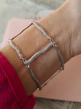 Pulsera Tous Stick, anillo rejilla