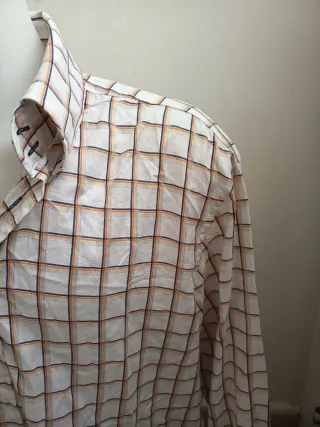 Camisa de hombre a cuadros