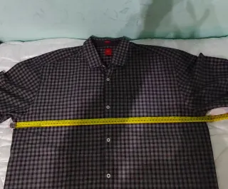 Camicia uomo quadri taglia 3XL