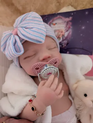 Reborn de silicona tamaño bebe