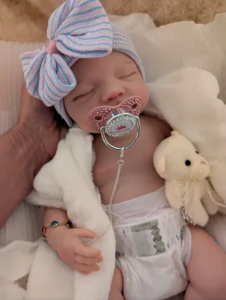 Reborn de silicona tamaño bebe