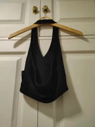 SHEIN - Top Negro Halter