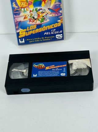 Película VHS Los Supersónicos La Película