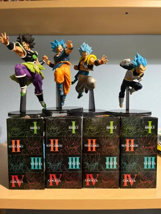 Set Figuras Coleccion Banpresto Dragon Ball