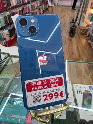 iPhone 13 256GB Azul Batería 100%