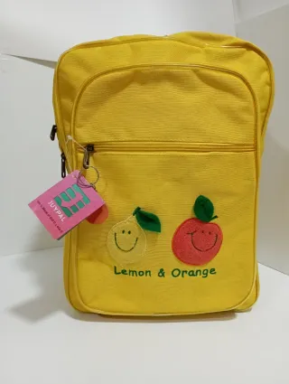 Mochila Juypal Limón y Naranja 40x30x17