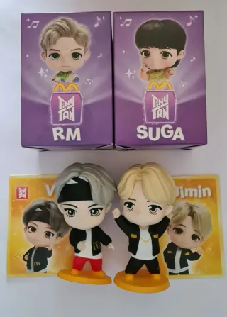 McDonald's Tiny Tan Figuras Coleccionables