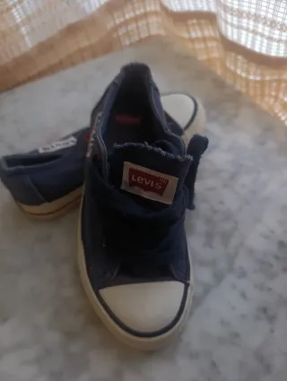Zapatillas Levi's niños azul