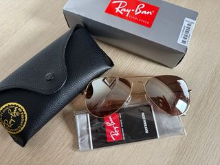 Gafas de sol Ray-Ban Aviator nuevas en caja