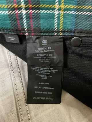 Pantalón de hombre de G-Star Raw (W29/L32)