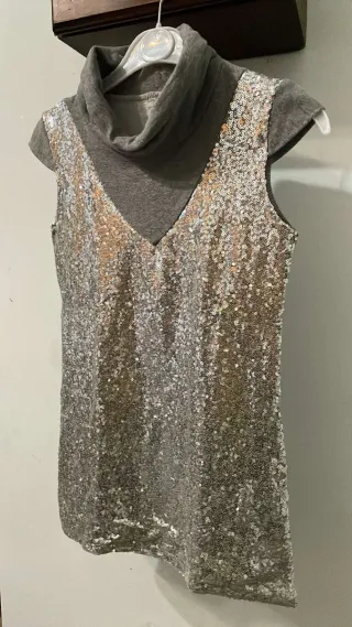 Maglione bambina 9 anni paillettes