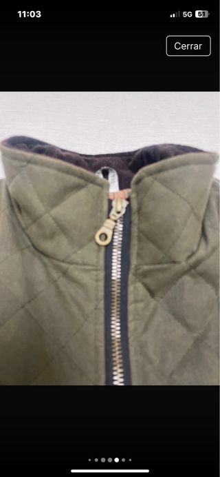 Chaleco de caza acolchado