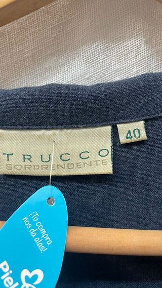 Jersey Trucco Azul Grisáceo Talla S