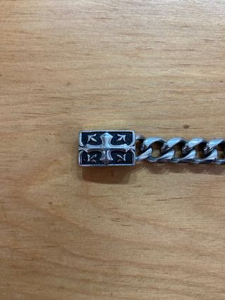 Pulsera Police Plata y Negro