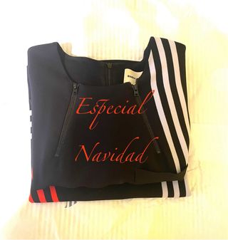 Vestido Bimba y Lola Negro ESPECIAL NAVIDAD
