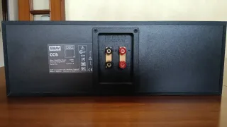 Altavoz Central B&W Negro y Dorado