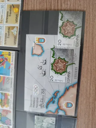 Sellos de España 1988 (Filatelia)
